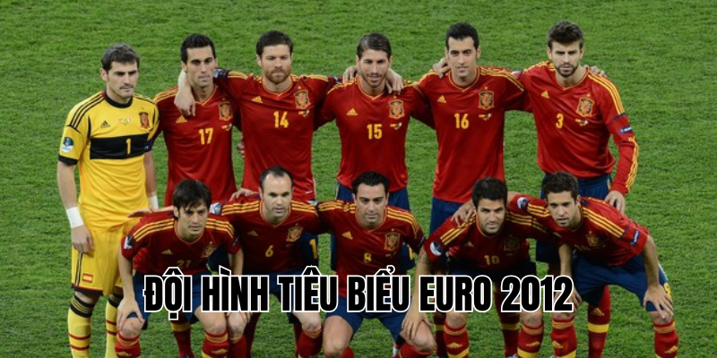 Đội Hình Tiêu Biểu Euro 2012