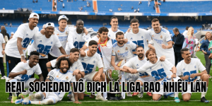 Real Sociedad vô địch La Liga bao nhiêu lần