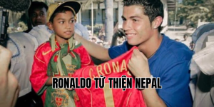 Ronaldo từ thiện Nepal