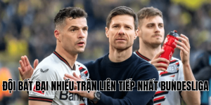 đội bất bại nhiều trận liên tiếp nhất Bundesliga