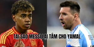 tại sao Messi lại tắm cho Yamal