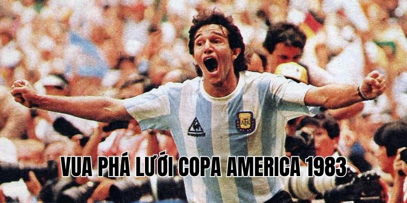 vua phá lưới Copa America 1983