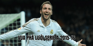 vua phá lưới Serie A 2015-16